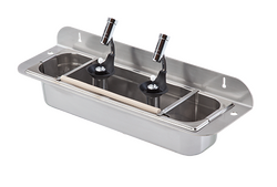 Portioniererdusche Unlimited Silver WATERSTOP