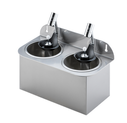 Portioniererdusche Unlimited Silver Rund