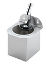 Portioniererdusche Unlimited Silver WATERSTOP Rund