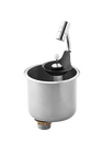 Portioniererdusche Comfort Silver Rund