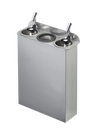 Portioniererdusche Unlimited Silver WATERSTOP Rund