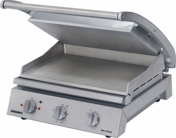 Obere Grillplatte glatt